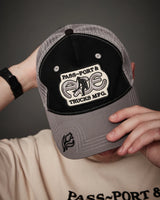 ACE X PASSPORT Packers Trucker Cap - Black/Steel