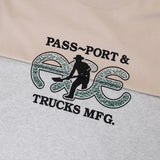 ACE X PASSPORT Hammertone Tee - Natural