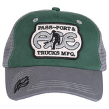 ACE X PASSPORT Packers Trucker Cap - Green/Steel