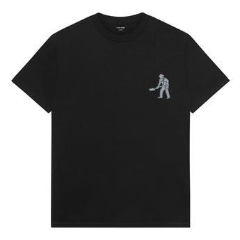 ACE X PASSPORT & Spade Embroidered Tee - Black